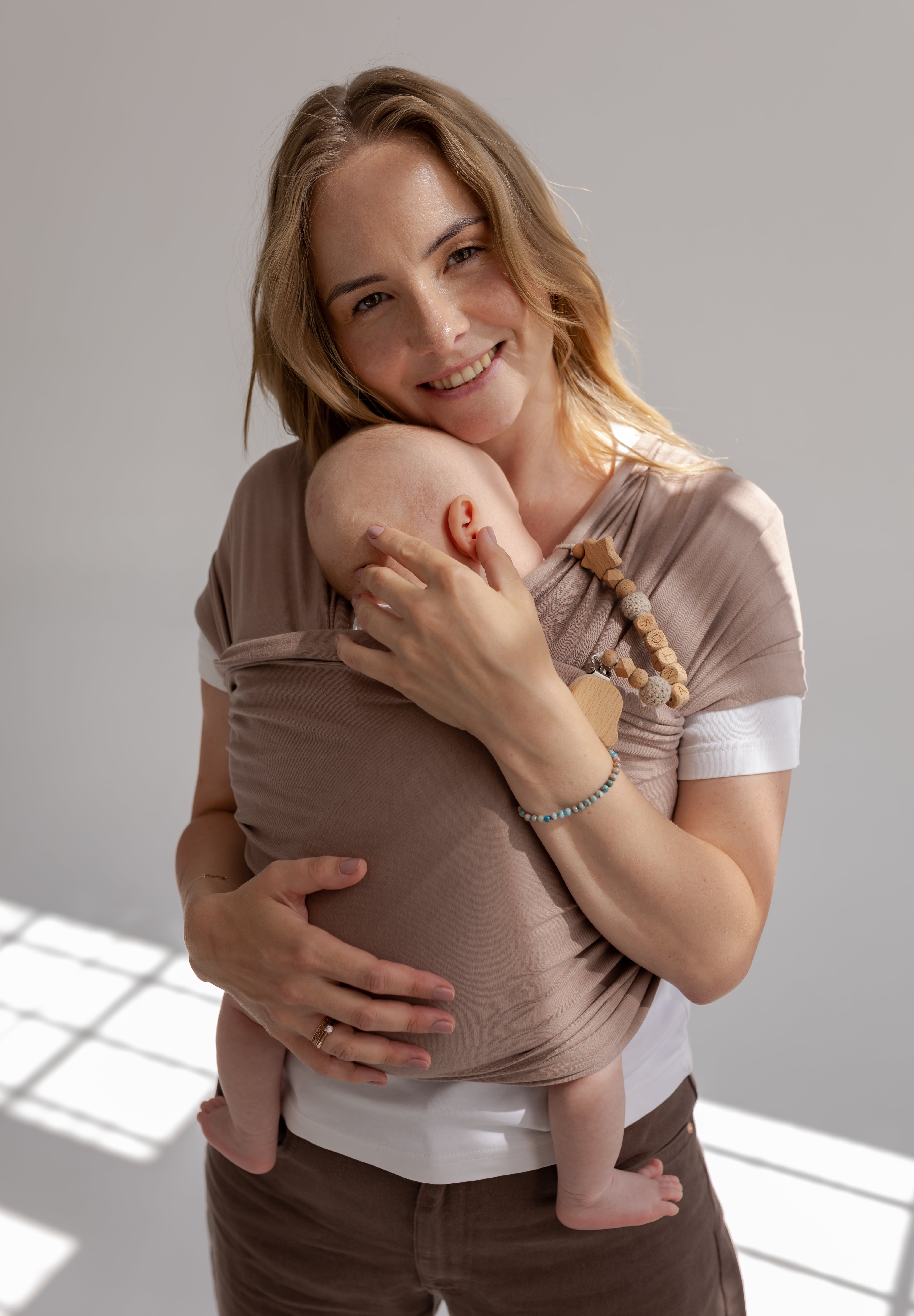 Chusta Elastyczna HugMe Brownie