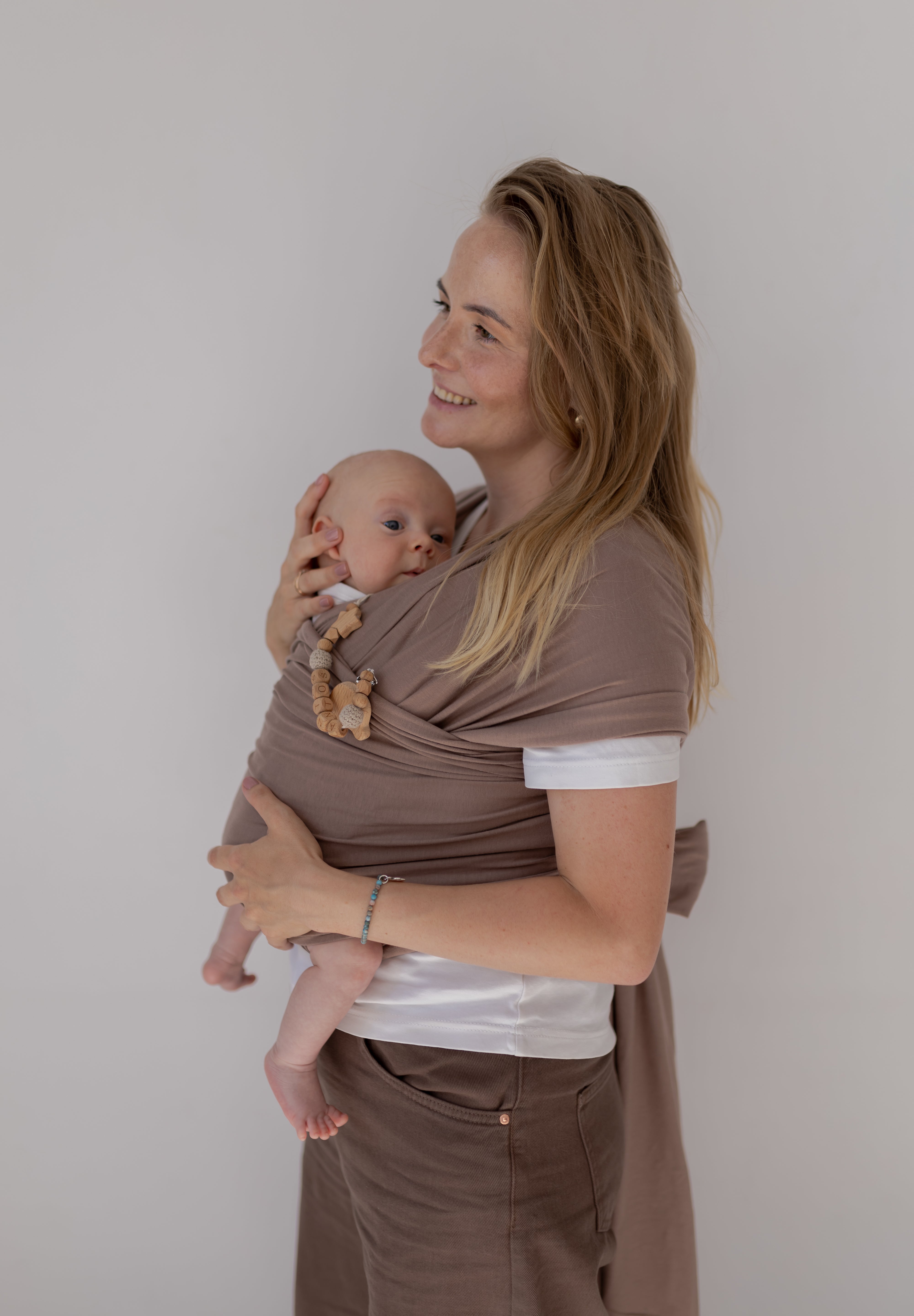 Chusta Elastyczna HugMe Brownie