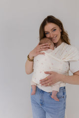 Chusta Elastyczna HugMe Pink Flora