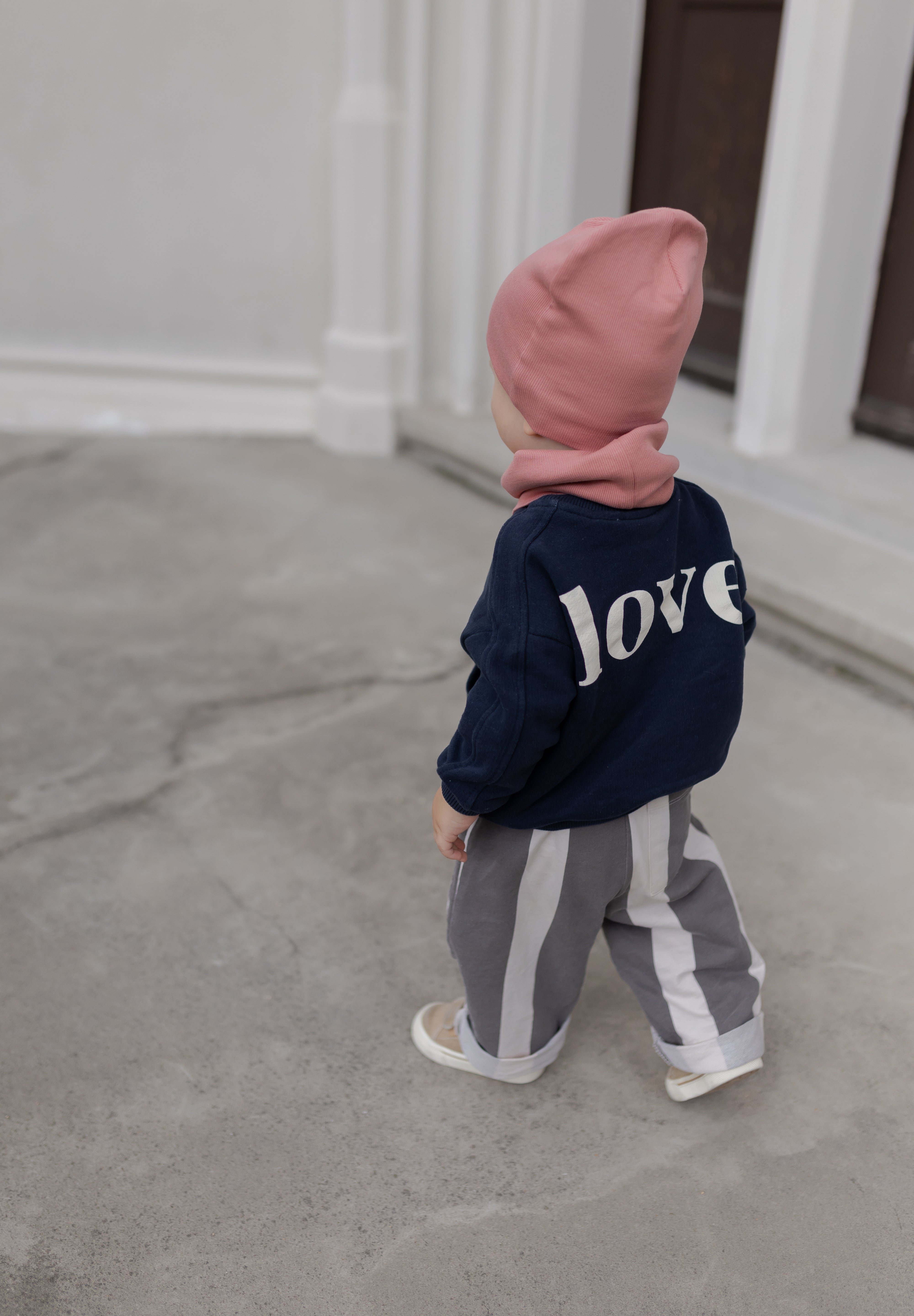 Bawełniana czapka & komin – Rose