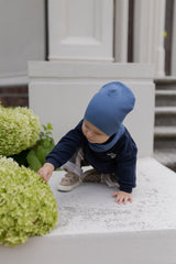 Bawełniana czapka & komin – Denim