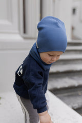 Bawełniana czapka & komin – Denim