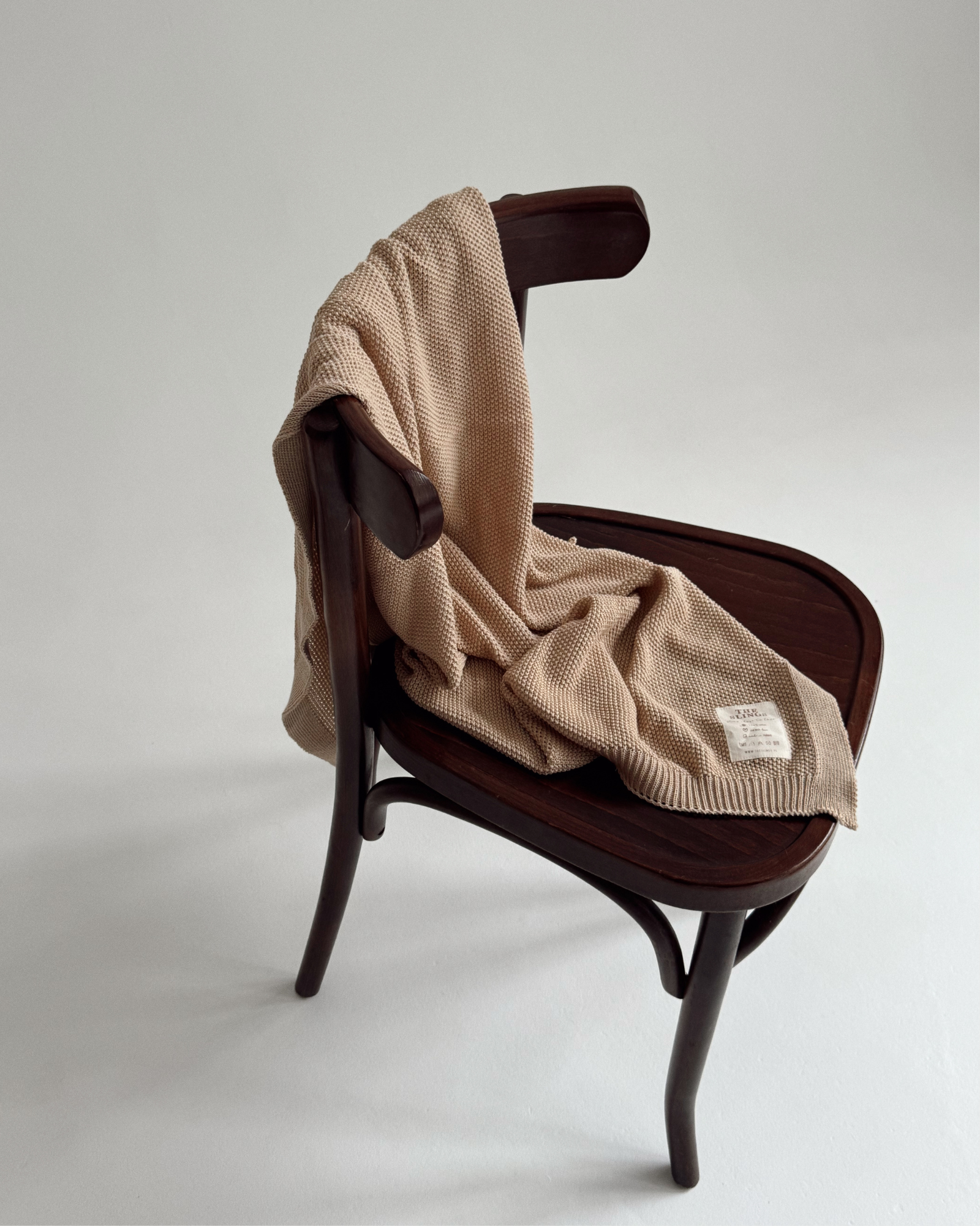 Bawełniany kocyk Softie Almond
