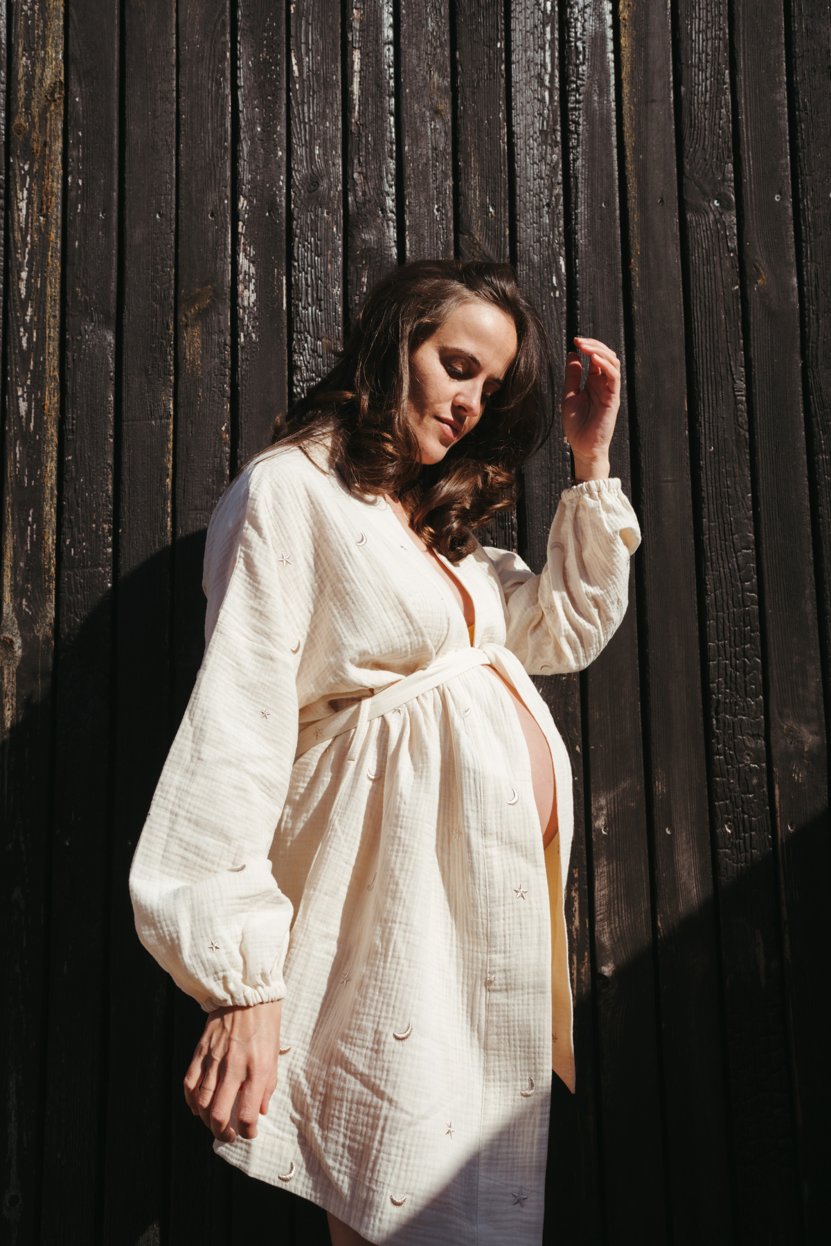 Kimono muślinowe Moon