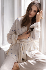 Kimono muślinowe Mila Blueberry
