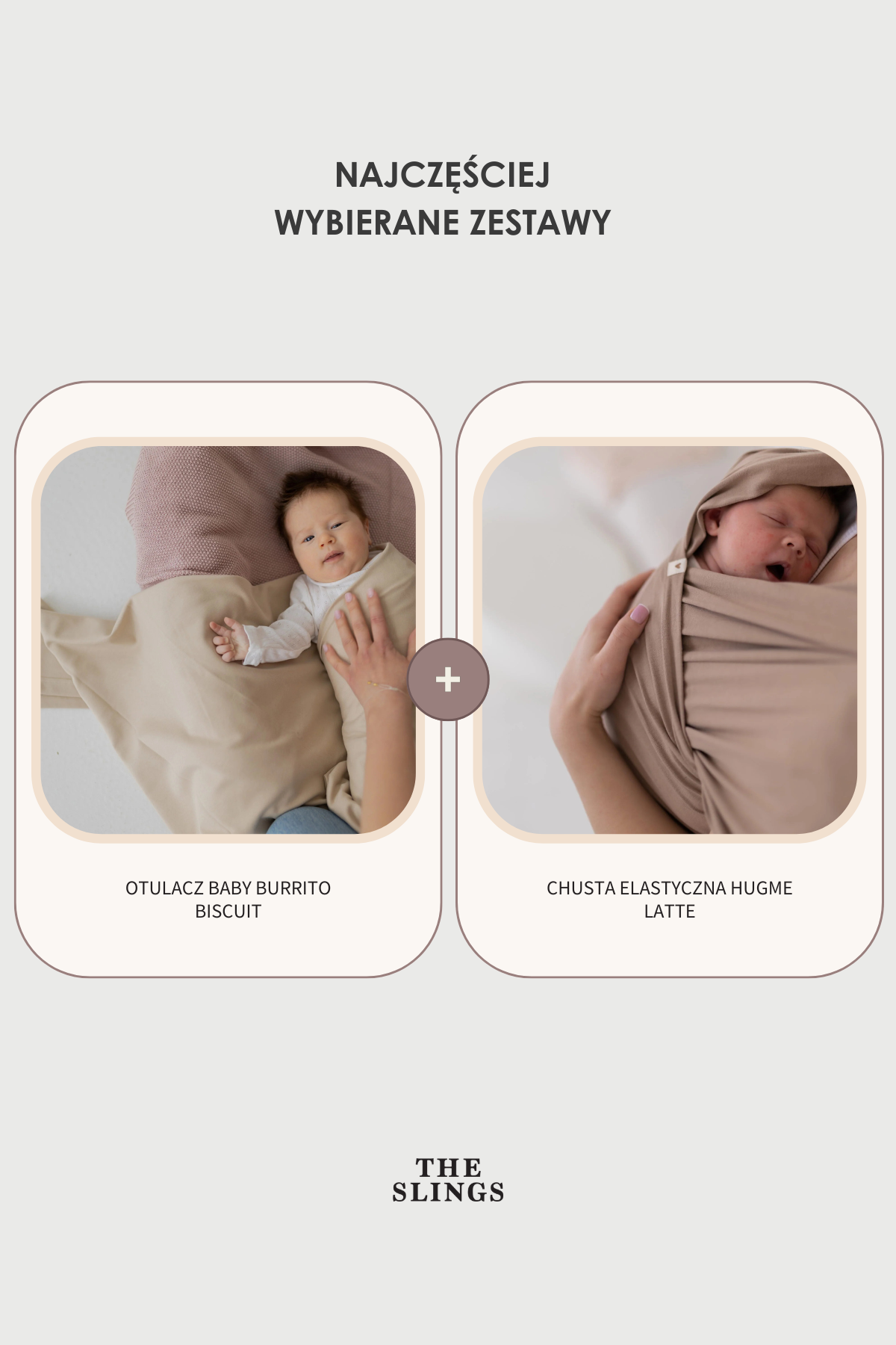 Zestaw Chusta HugMe + Otulacz