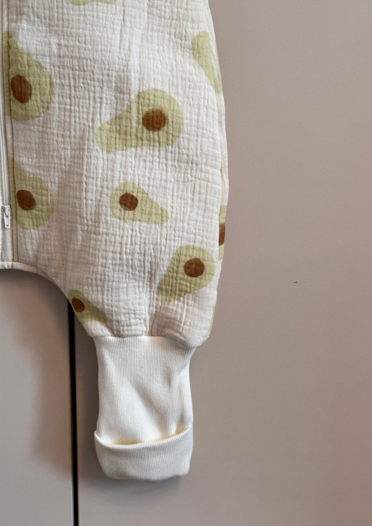 Muślinowy śpiworek z nogawkami - Avocado