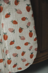 Muślinowy śpiworek - Strawberry