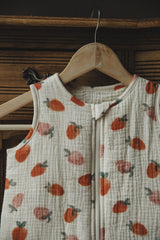 Muślinowy śpiworek - Strawberry