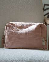 Duża Muślinowa Kosmetyczka Cloud Peach