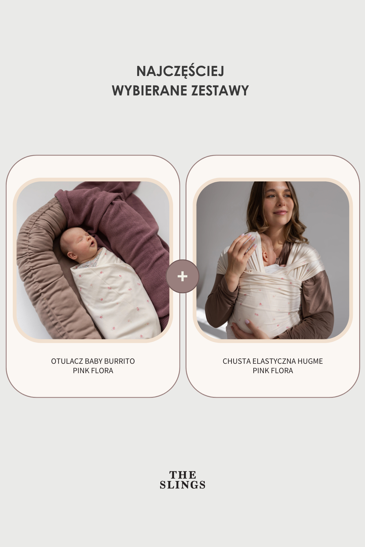 Zestaw Chusta HugMe + Otulacz