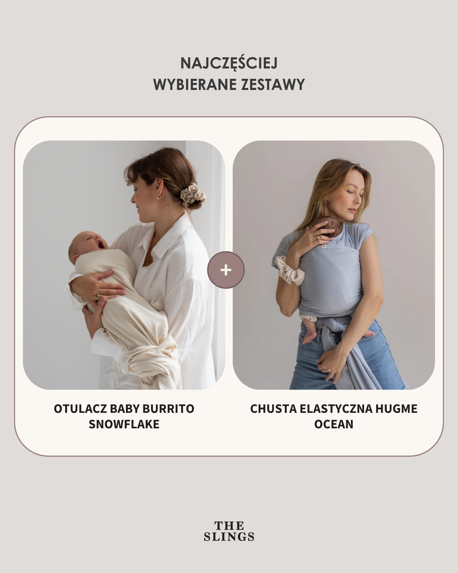 Zestaw Chusta HugMe + Otulacz