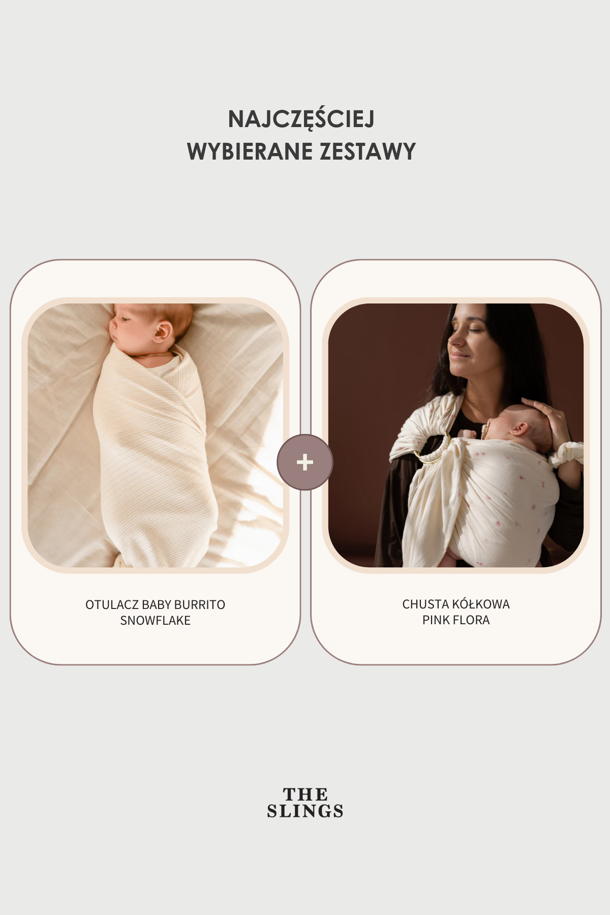 Zestaw Chusta kółkowa + Otulacz