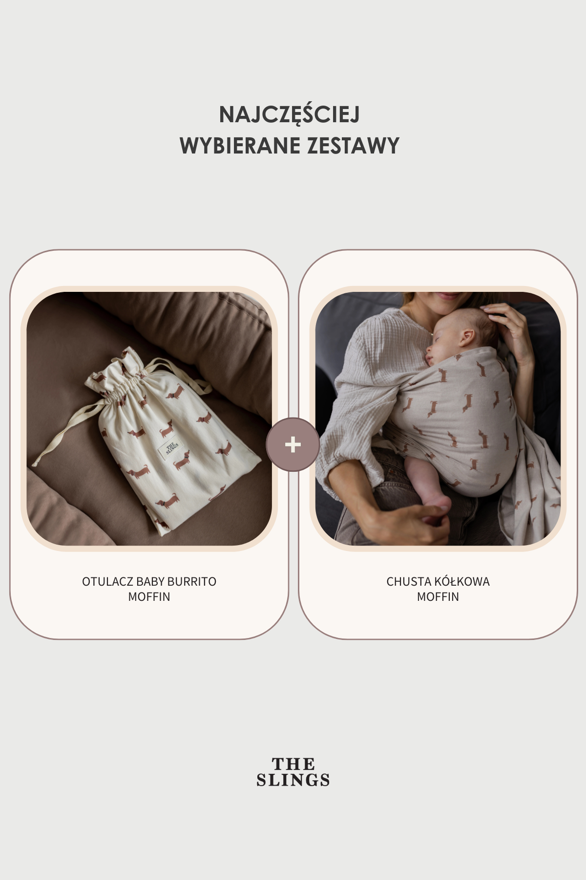 Zestaw Chusta kółkowa + Otulacz