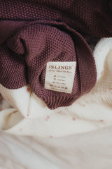 Bawełniany kocyk Softie Plum