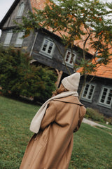 Tilia - czapka z wełny merino Sand