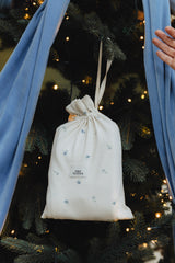 Otulacz Baby Burrito Blue Flora