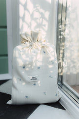 Otulacz Baby Burrito Blue Flora