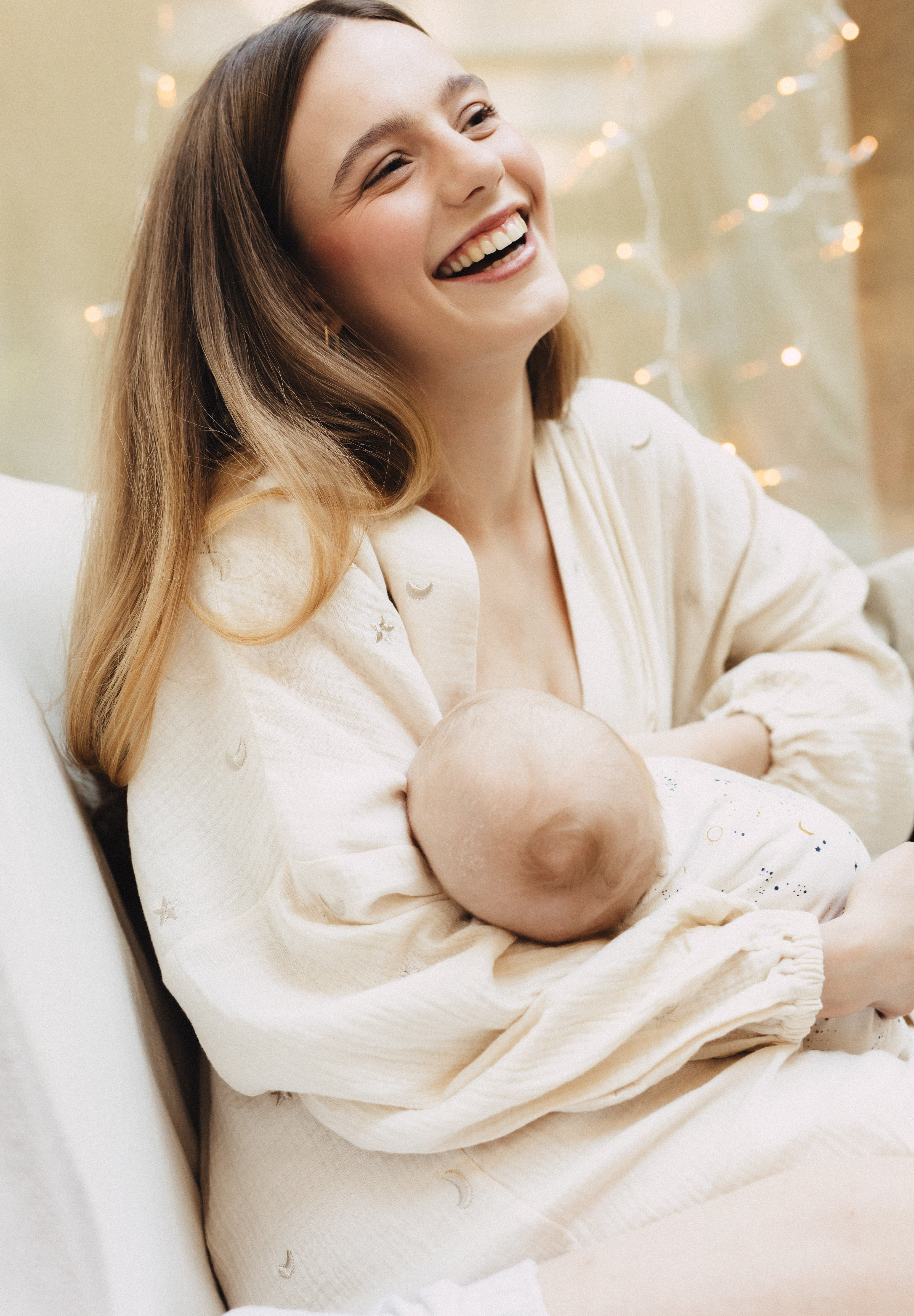 Kimono muślinowe Moon