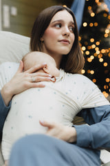 Chusta Elastyczna HugMe Blue Flora