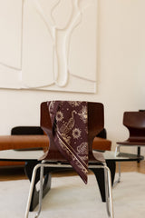 Apaszka Tiger Love Burgundy