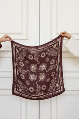 Apaszka Tiger Love Burgundy