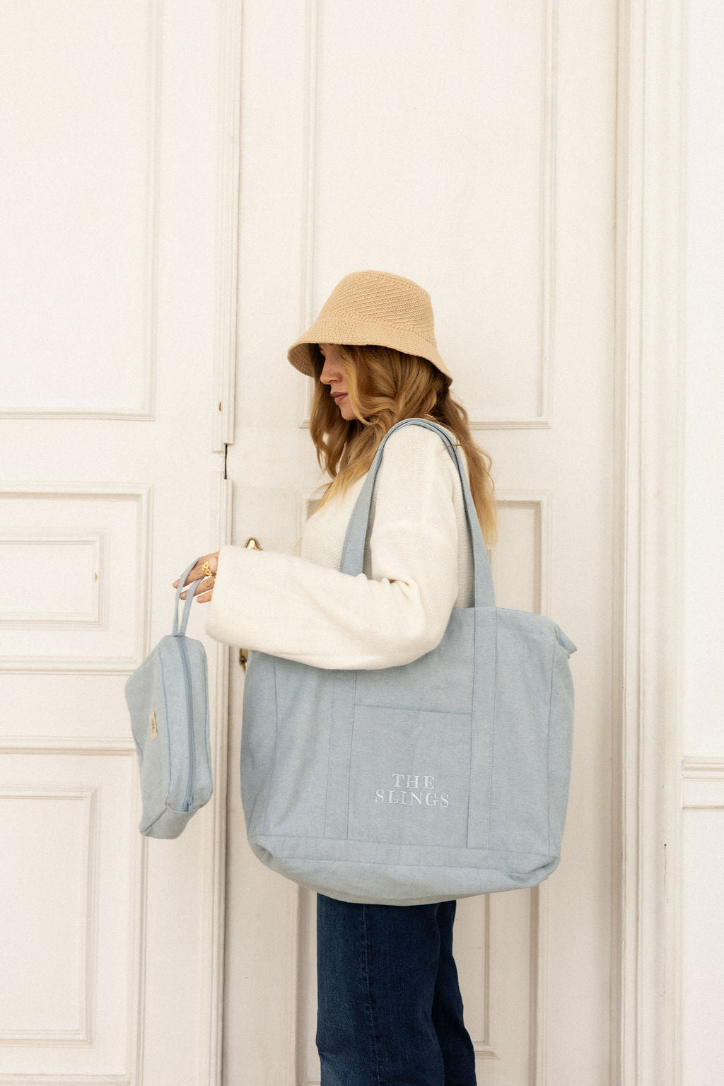 Kosmetyczka, organizer - Denim