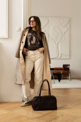 T-shirt Tiger Love Brown