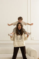 Apaszka Tiger Love Brown