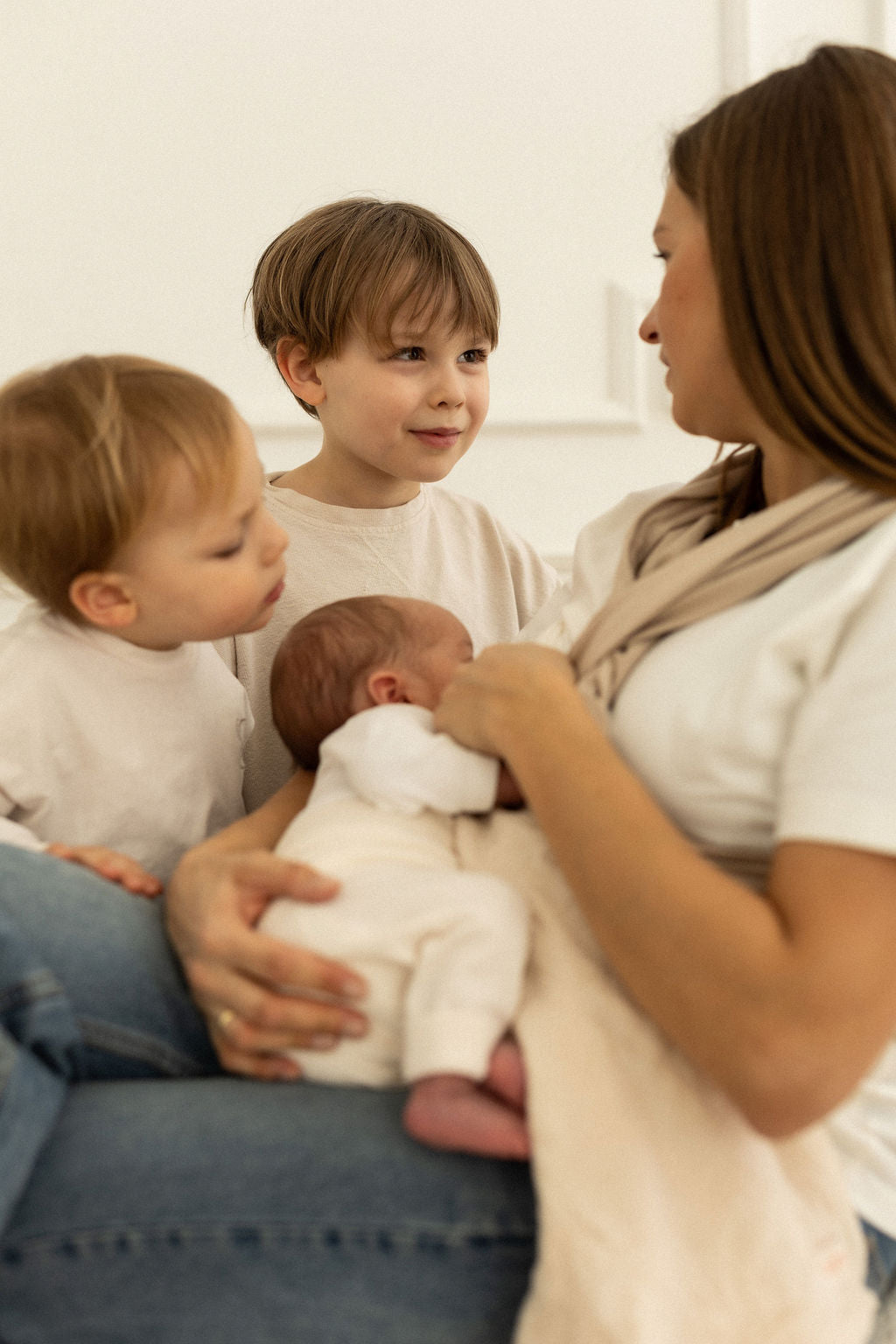 Chusta Elastyczna HugMe Beige