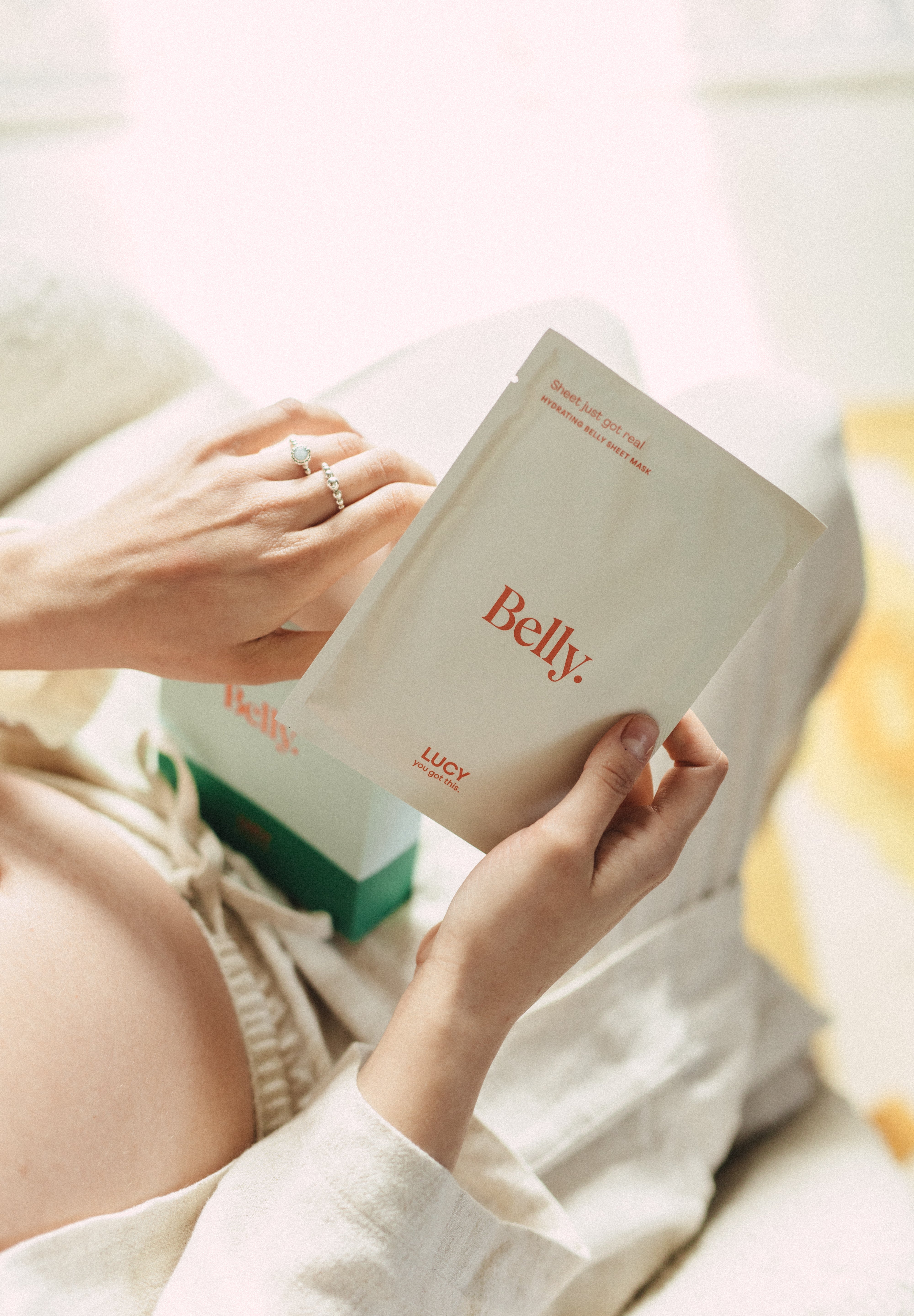 LUCY Belly Sheet Mask Set