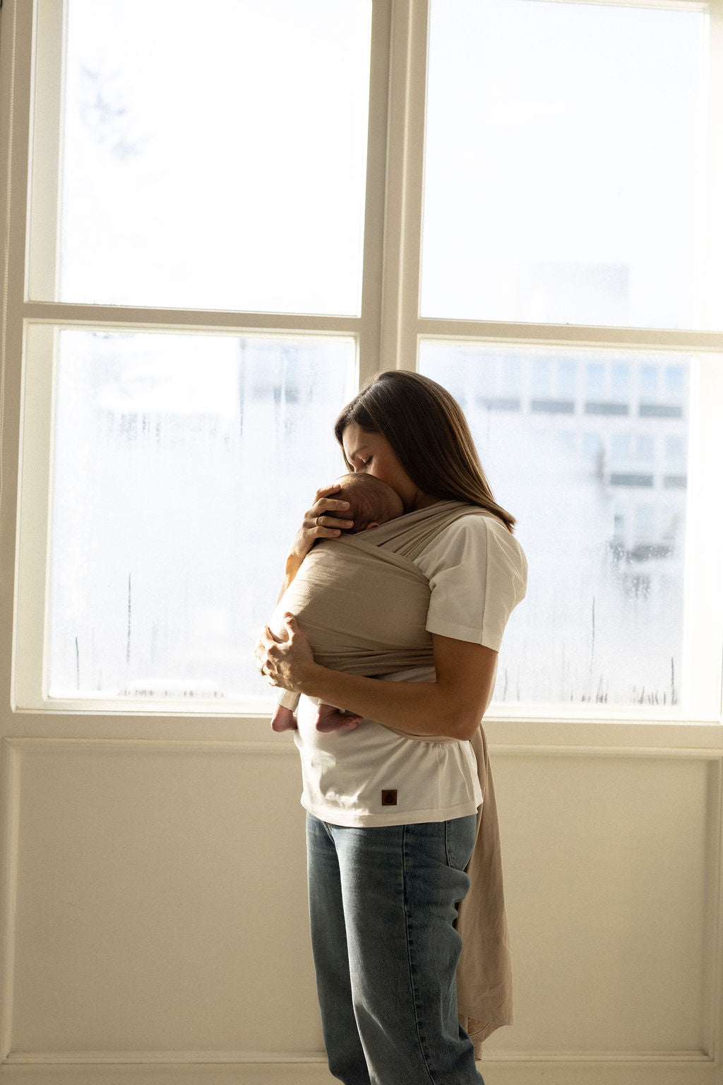 Chusta Elastyczna HugMe Beige