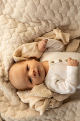 Muślinowy kocyk - Puffy Hearts