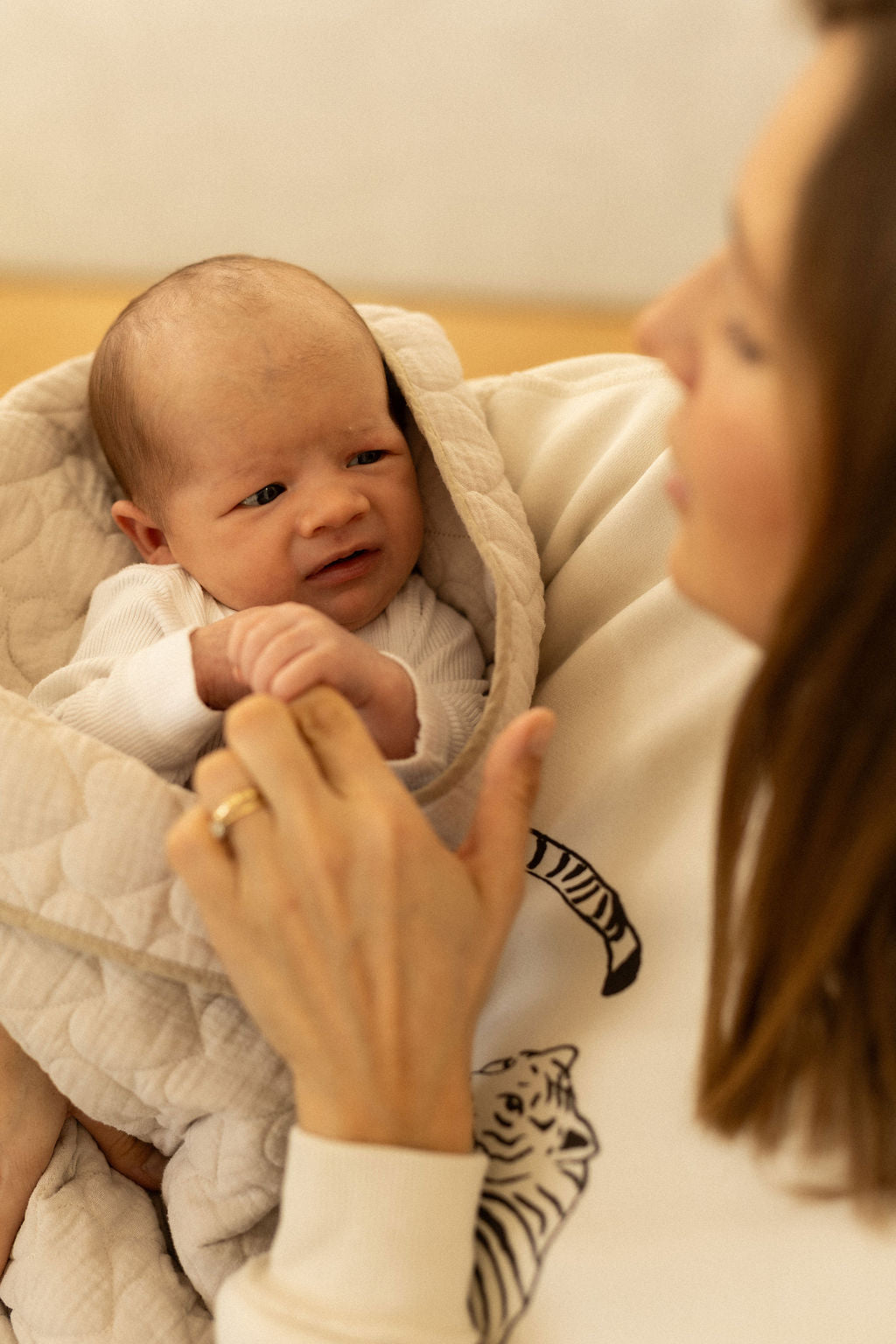 Muślinowy kocyk - Puffy Hearts