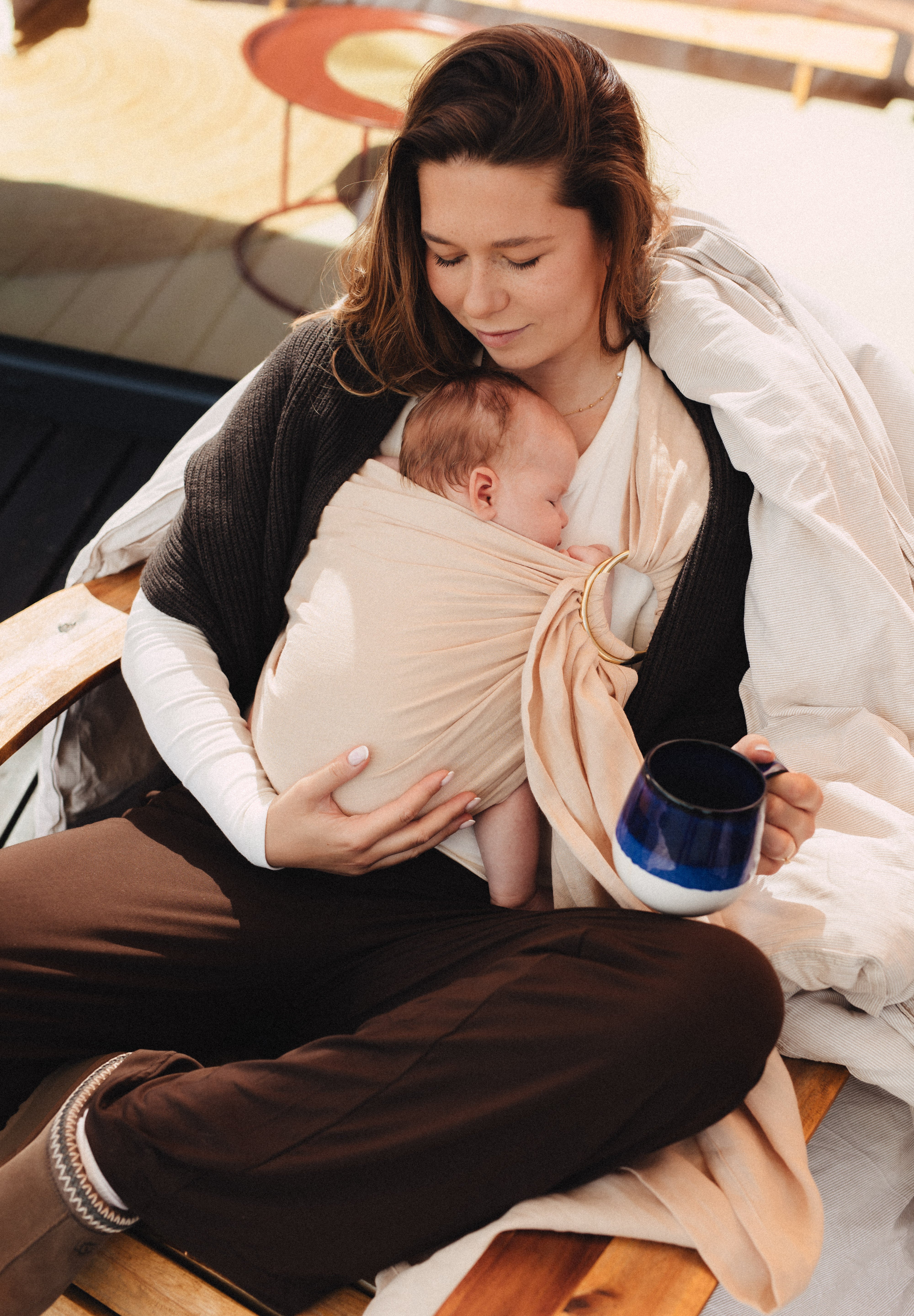 Chusta Kółkowa Almond