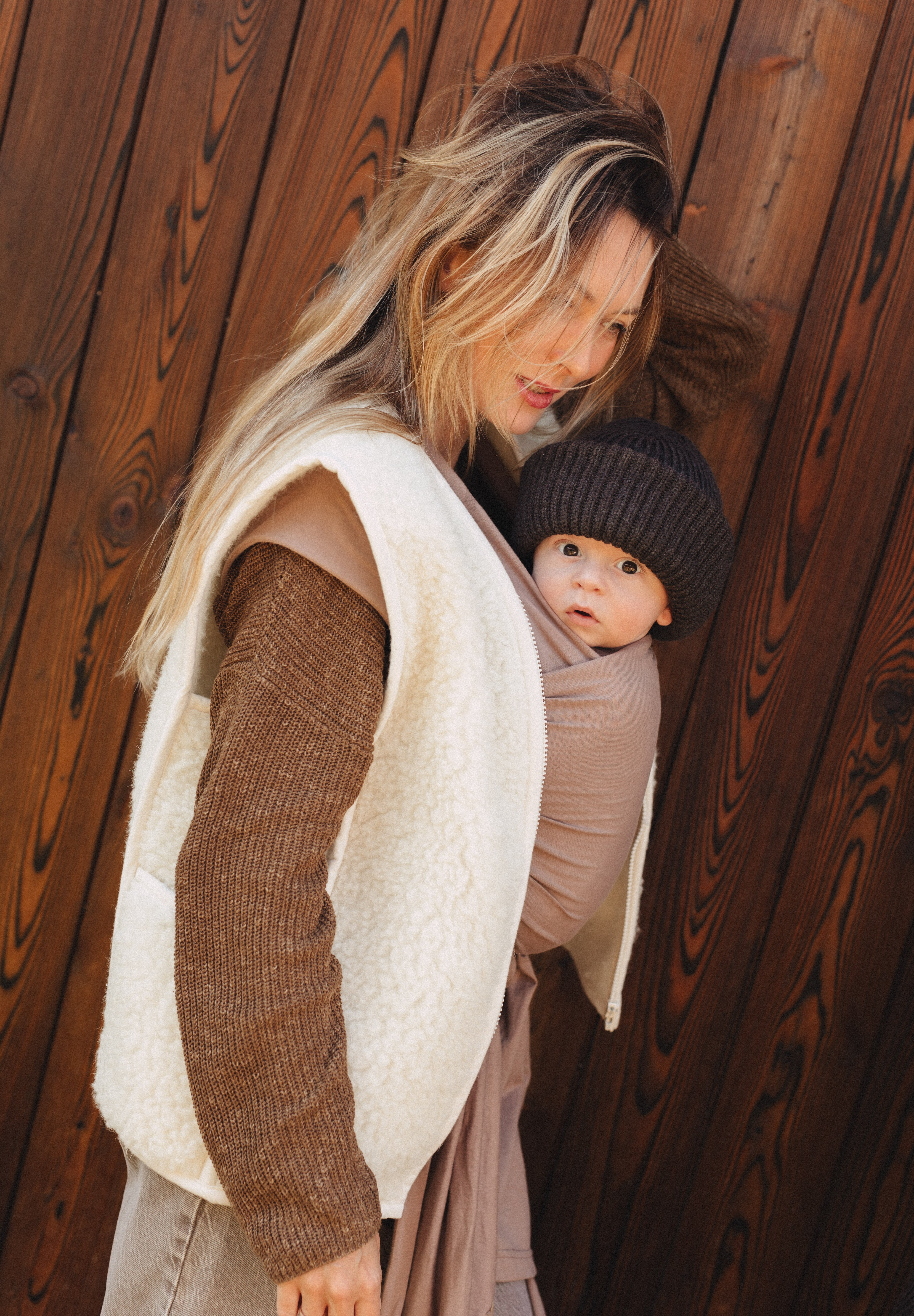 Chusta Elastyczna HugMe Brownie