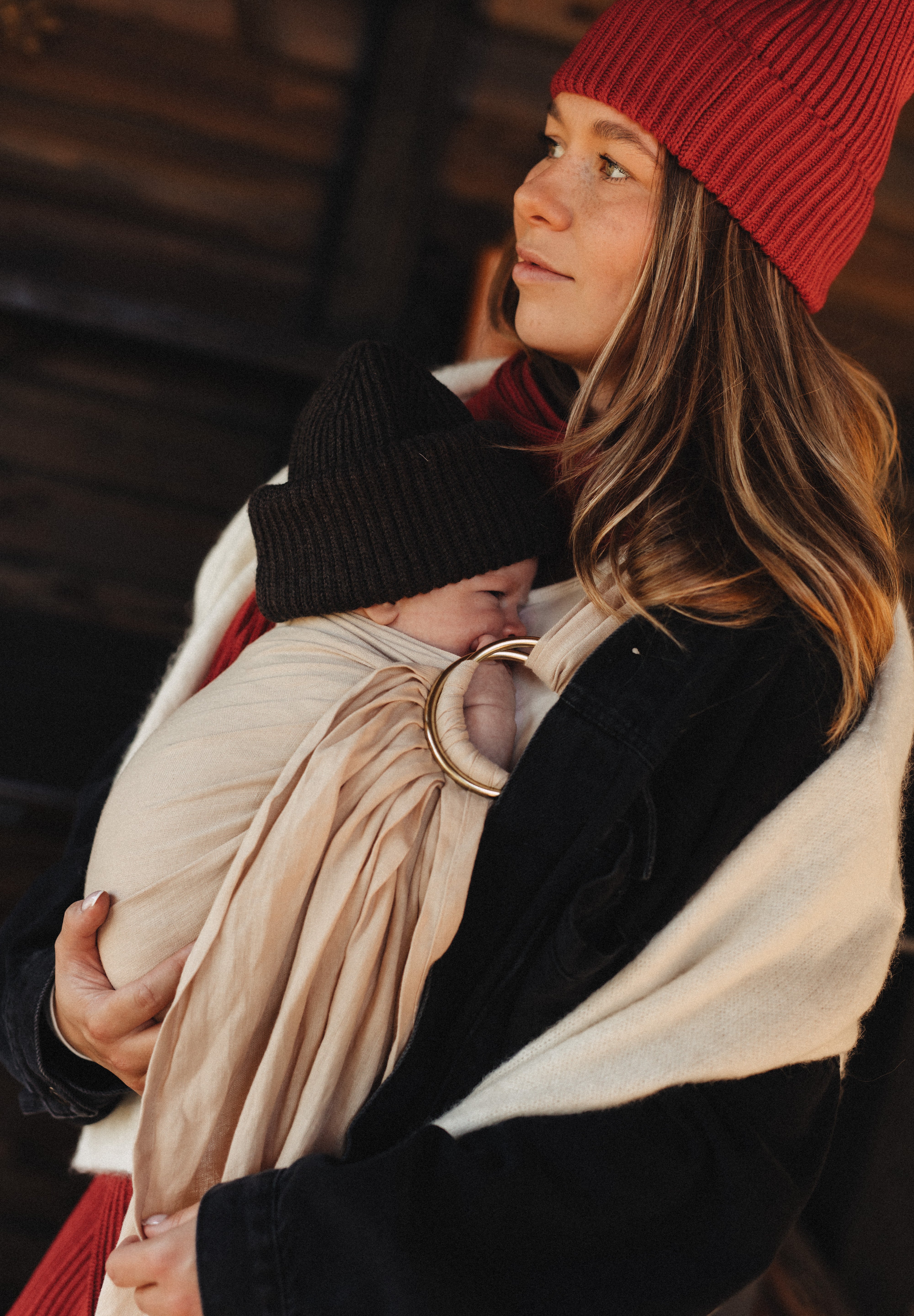 Chusta Kółkowa Almond