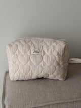 Duża Muślinowa Kosmetyczka Cloud Puffy Hearts