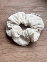 Bawełniana gumka pointelle Blue Flora