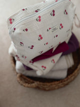 Duża Muślinowa Kosmetyczka Cloud Cherries