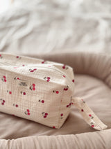 Duża Muślinowa Kosmetyczka Cloud Cherries