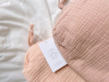 Duża Muślinowa Kosmetyczka Cloud Peach