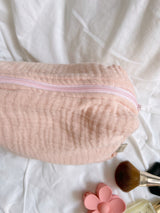 Duża Muślinowa Kosmetyczka Cloud Peach