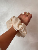 Muślinowa gumka Ecru