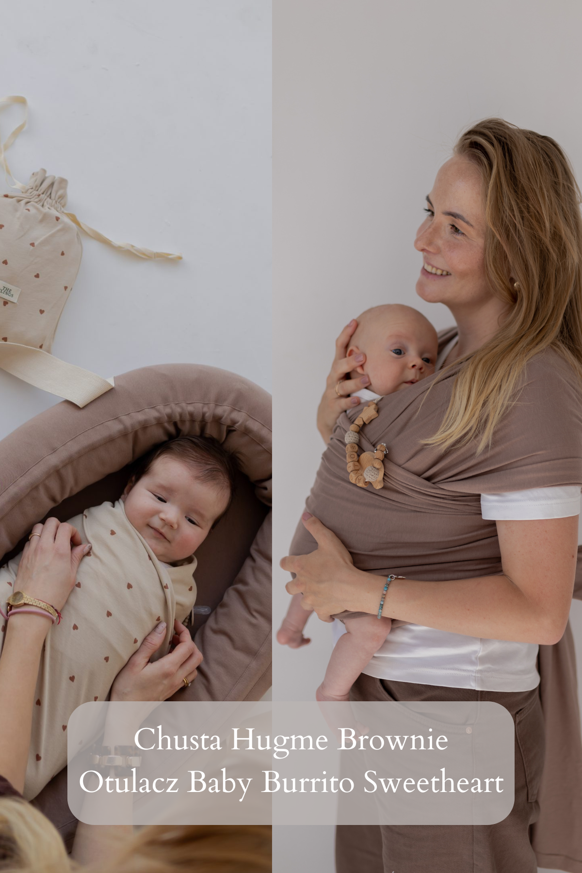 Zestaw Chusta HugMe + Otulacz