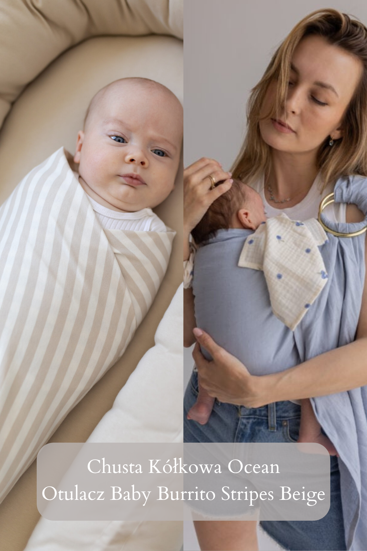 Zestaw Chusta kółkowa + Otulacz