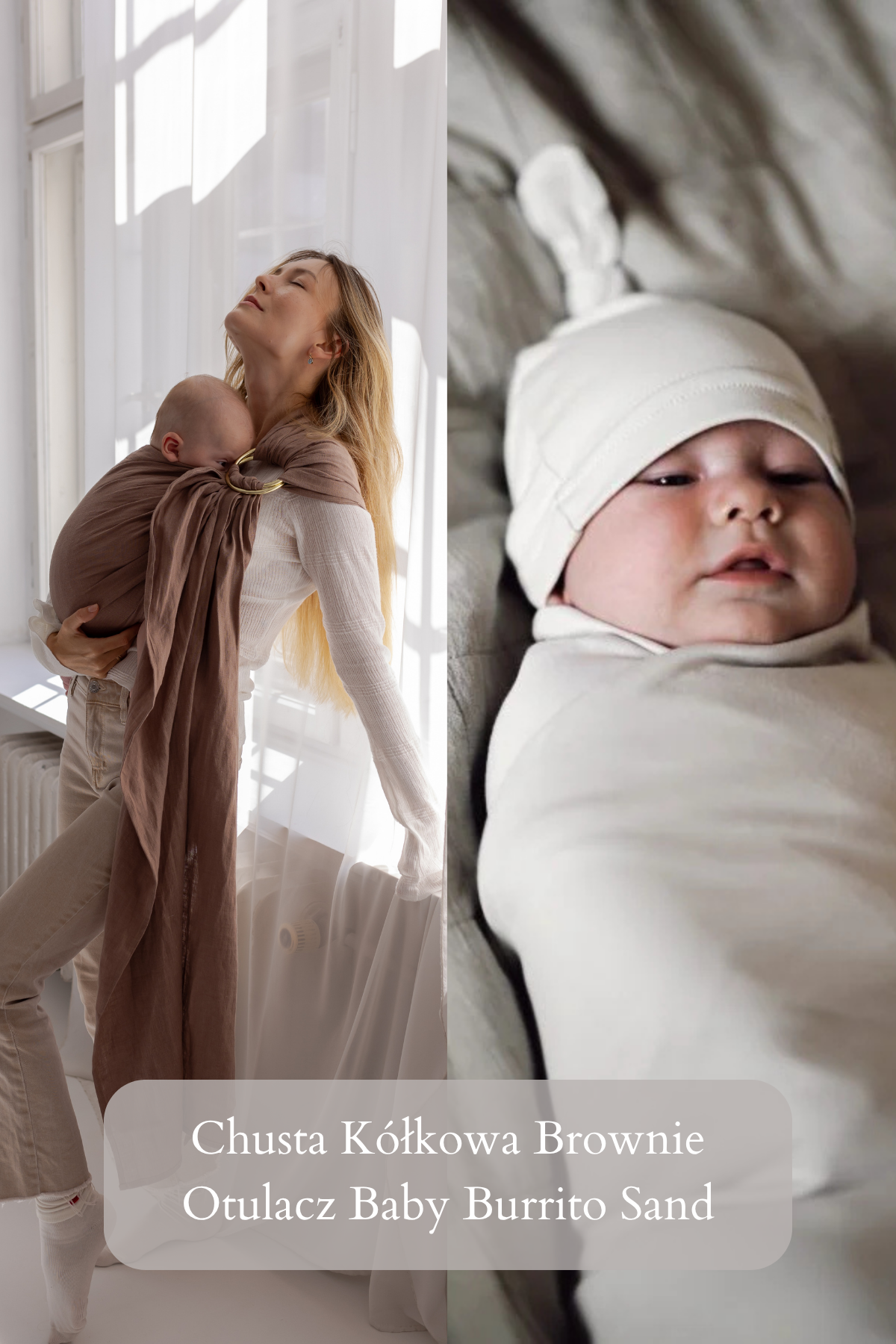 Zestaw Chusta kółkowa + Otulacz