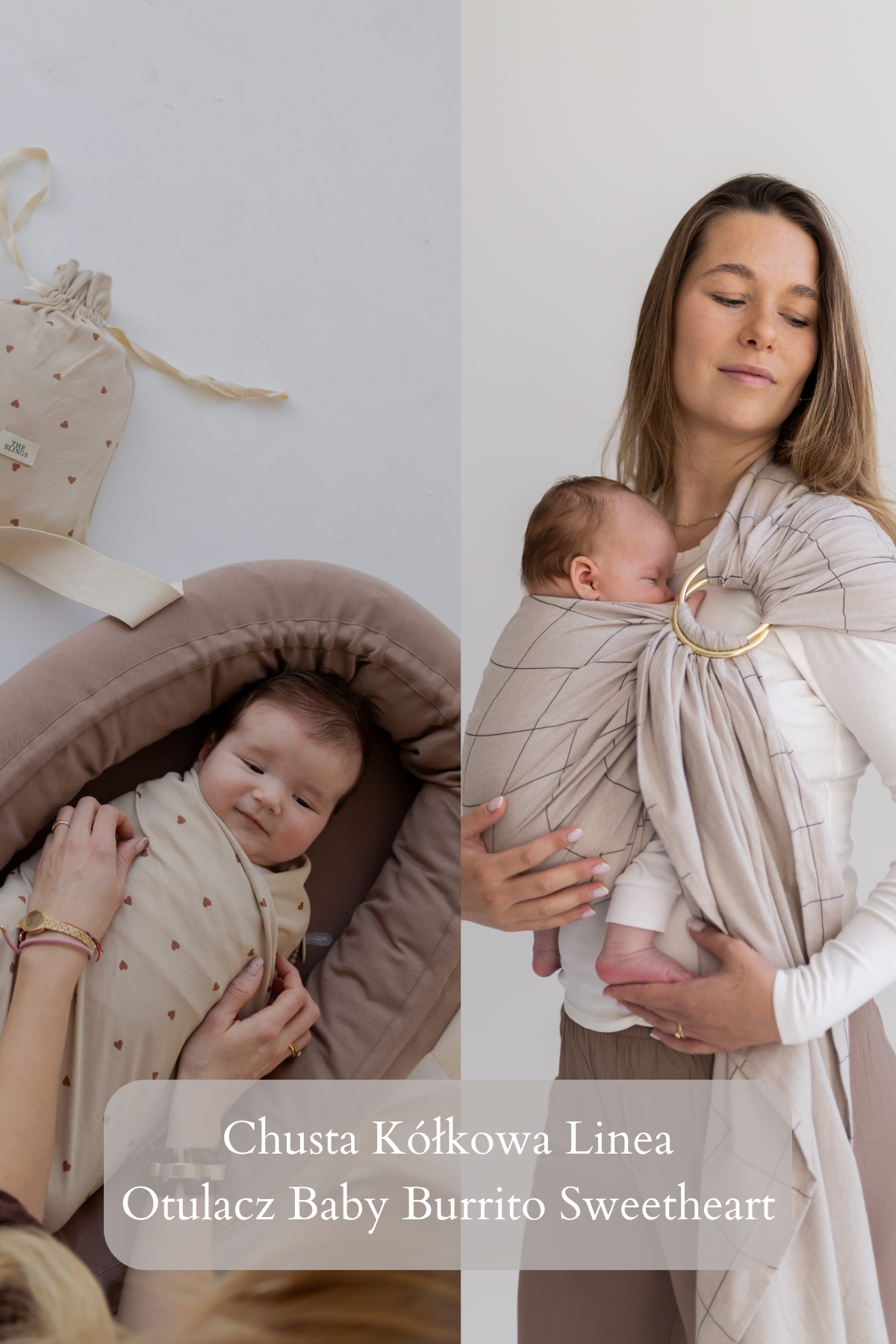 Zestaw Chusta kółkowa + Otulacz