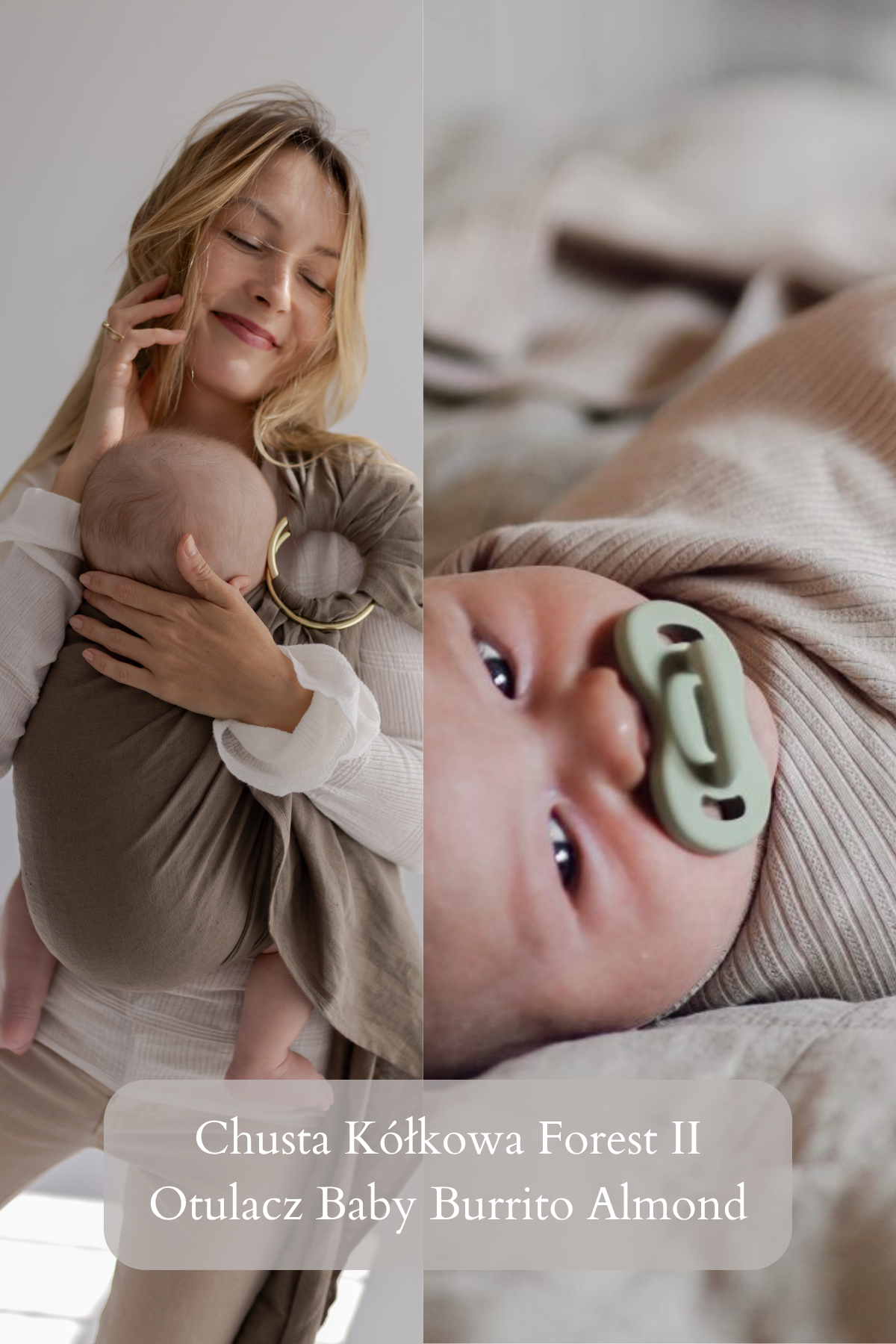 Zestaw Chusta kółkowa + Otulacz