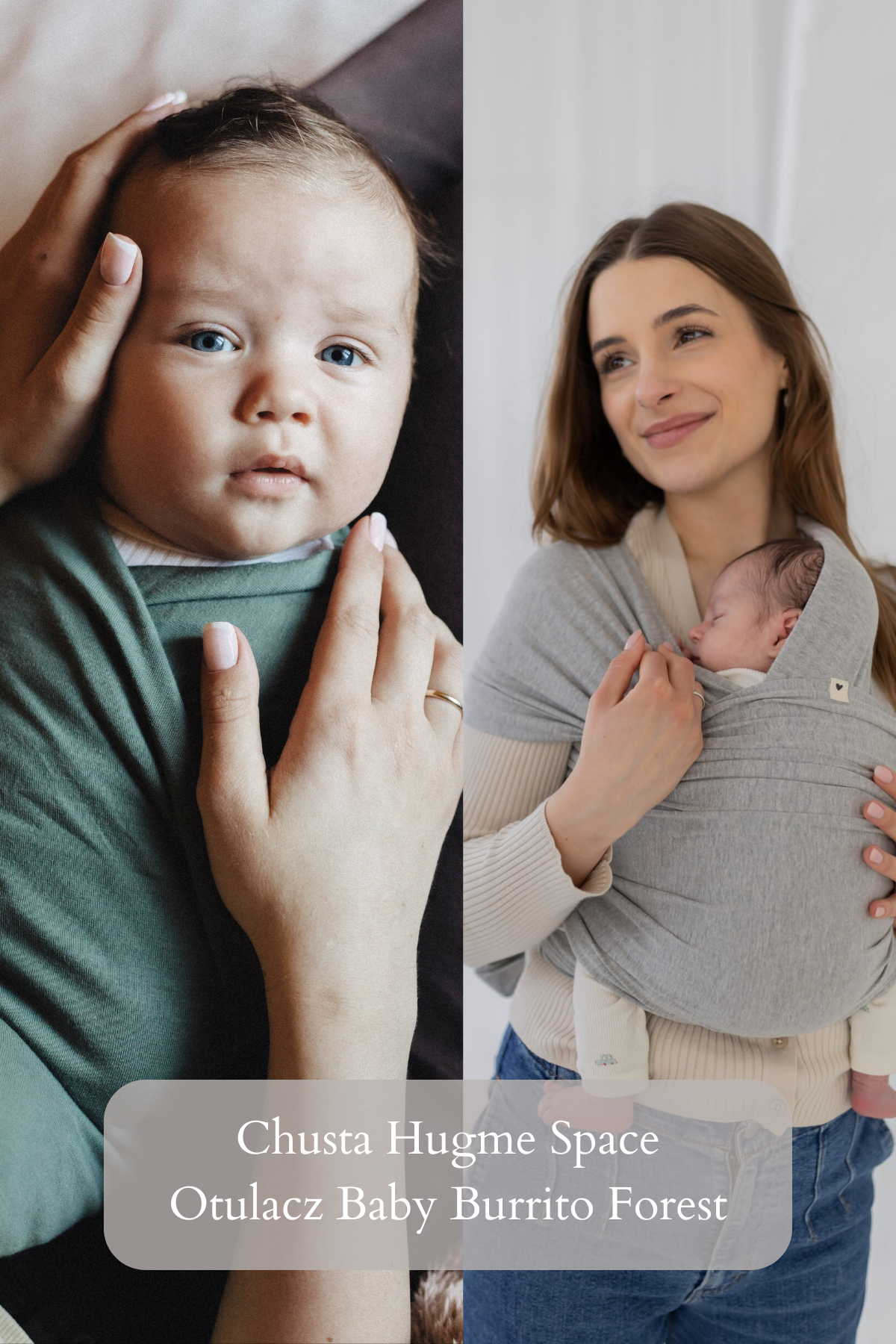 Zestaw Chusta HugMe + Otulacz